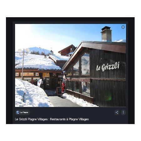 Studio 1 Piece Plagne Village 4 Personnes 2050 M Pied Des Pistes La Plagne Kültér fotó